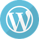 logo wordpress icon circles